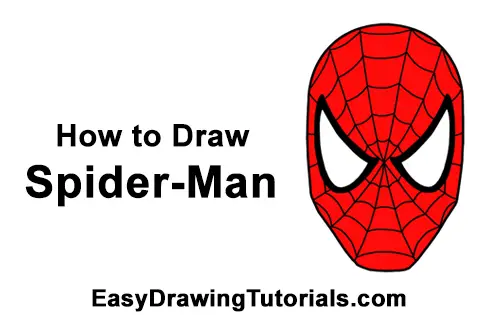 how to draw spiderman step by step || spiderman drawing for beginners ||  Marvel Cartoons drawing - YouTube